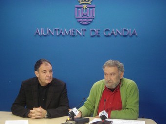Antoni Dura i Llorenç Barber expliquen el contingut del concert. /  CEDIDA