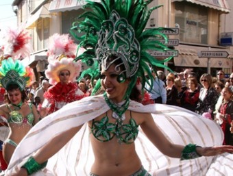 Una imatge d'una edició anterior del Carnaval d'Argelers.  O. T
