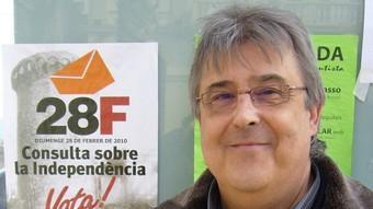 Antoni Esteban, coordinador de la consulta popular que es realitzarà el 28 de febrer a Vilassar de Mar.