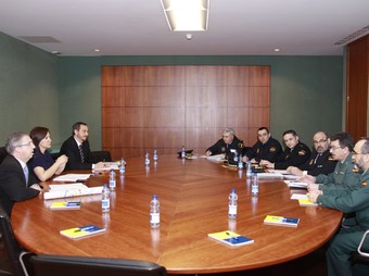 Reunió de la Junta Local de Seguretat ciutada a l'Ajuntament de Torrent. /  CEDIDA
