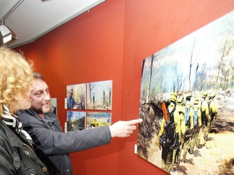 La mostra es pot veure a la Fundació Caixa Tarragona.  J.F