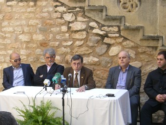 Imatge de la presentació de l'Associació de Restauradors, a Vilanova i la Geltrú.  L.M