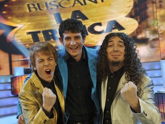 En Dídac, de Cardona; en Marc, de Berga i en David, de Ripoll són la nova Trinca. TV3