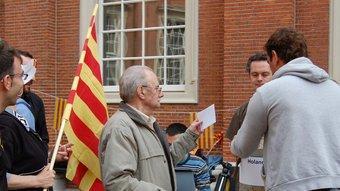 Jornada de votació en un col·legi electoral instal·lat a Amsterdam per recollir vots de catalans residents a Holanda.  EL PUNT