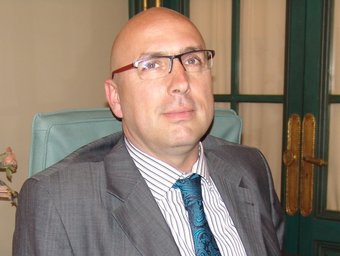 Ferran Roquer , alcalde de Borrassà. JOSEP PUIGBERT