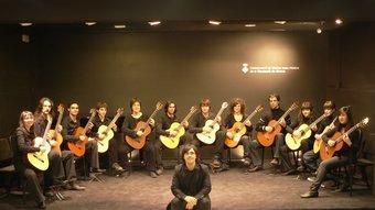 Orquestra de Guitarres del Conservatori de Girona.  CMIADG