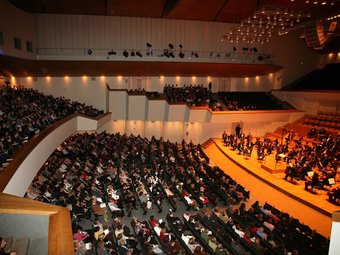 Gala celebrada al Palau de la Música de València. ARXIU