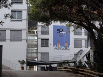 Escola Costa i Llobera del barri de Sarrià de Barcelona. /  ORIOL DURAN