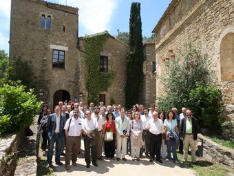 Els assistents a la XV Trobada de Centres d'Estudis de Girona. Pere Duran
