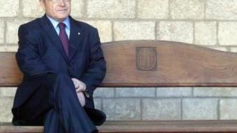 El president de la Generalitat i candidat del PSC, José Montilla, al Palau de la Generalitat, en una imatge recent. JUANMA RAMOS