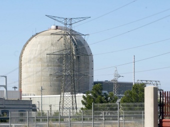 Vista de l'edifici del reactor de la central nuclear de Vandellòs II JUDIT FERNÁNDEZ