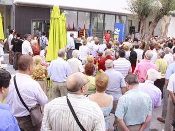 Nombroses associats han participat de l'acte de obertura del centre rehabilitat. CEDIDA