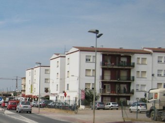 El nucli urbà de la Roqueta, on hi ha una gran concentració de població immigrant. A.V