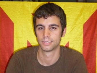 Eudald Calvo, candidat de la CUP d'Argentona. LL.A