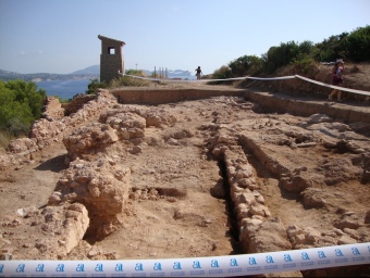 Zona del paratge d'Ifach on hi ha nombrosos punts arqueològics. ARXIU