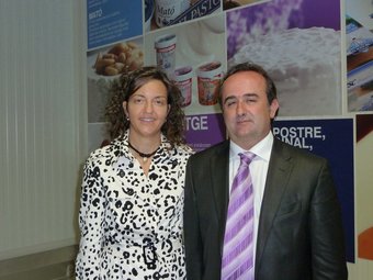 Tresa Vallès i Xavier Pont, propietaris d'El Pastoret. E.P