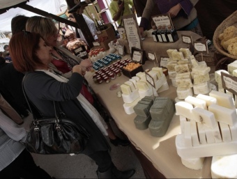 Més de seixanta expositors oferiran tota mena de productes naturals i artesanals.  JOSÉ CARLOS LEÓN