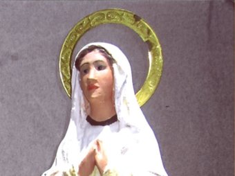 La Mare de Déu de Lourdes ha estat restaurada. EL PUNT