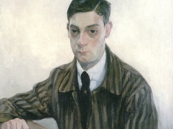 Un retrat d'Enric C. Ricart del pintor vilanoví Alexandre de Cabanyes (1920) BMVB