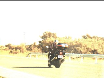 La motocicleta superava els 200 quilòmetres per hora EL PUNT