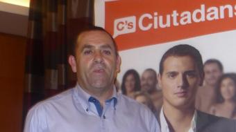 El cap de llista de Ciutadans per Tarragona, Vicente Castillo. S.C