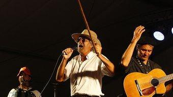 Els Quicos són un dels grups de folk ebrenc que treballen amb la jota. LLUÍS SELLART