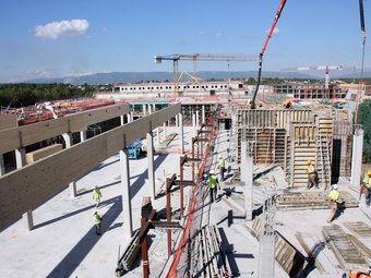 El futur centre penitenciari del Catllar entrarà en funcionament el primer semestre de 2012.
