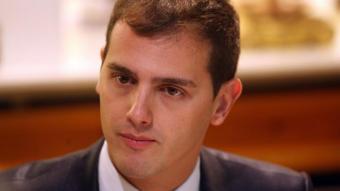 Albert Rivera, candidat de Ciutadans a la presidència de la Generalitat de Catalunya ORIOL DURAN
