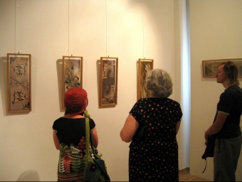 Visites d'afeccionats a l'art en altres mostres i exposicions. ESCORCOLL
