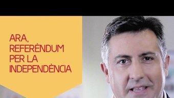 Captura d'una imatge de l'espot que estrenarà Esquerra per la campanya electoral que comença aquesta mitjanit REDACCIÓ