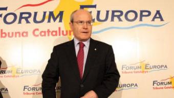 El candidat del PSC, José Montilla, al Fòrum Europa JORDI PUJOLAR