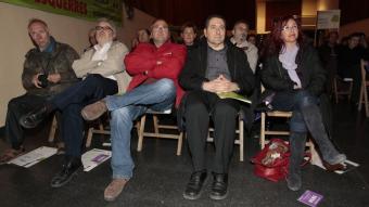 La festa de cloenda de campanya d'Iniciativa es va celebrar ahir a la Palma de Reus J. C. L