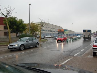 Punt negre en que se solen produir les infraccions. SARA CASTELLÓ