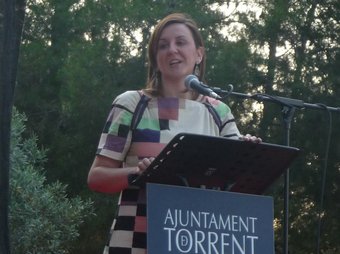 L'alcaldessa de Torrent en un acte social al Vedat. ESCORCOLL