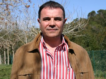 Pere Fernández , en una imatge d'arxiu de la campanya electoral. MONTSE BARRERA