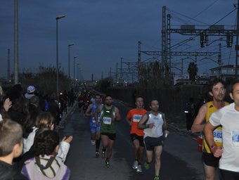 A la tradicional cursa de Sant Silvestre hi van prendre part un total de 536 participants