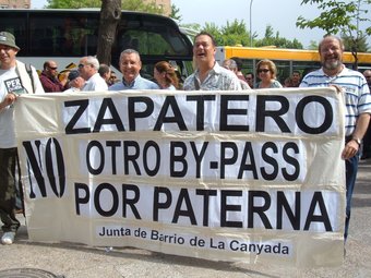 Representants de la Plataforma By-Pass per Paterna-No. ARXIU