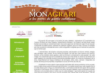 Portal web de l'exposició El món agrari a les terres de parla catalana. 
