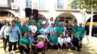 Una fotografia de família de la Colla Sabadell. COLLA SABADELL