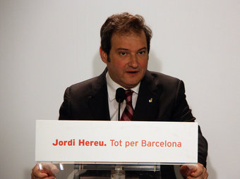 L'alcalde de Barcelona, Jordi Hereu ACN