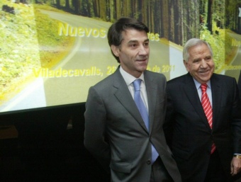 Xavier Pujol, Josep Maria Pujol (president i fundador) i Josep Maria Tarragó.  JUANMA RAMOS