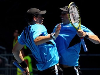 Els germans Bryan tenen quatre títols de dobles a Austràlia. EL 9