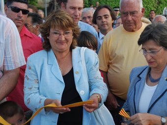 Maria Lluïsa Romero, actual alcaldessa de Cubelles. en una imatge d'arxiu M.L