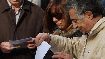 La recollida de vots intensiva va començar el 12 de desembre a la Barceloneta. ORIOL DURAN