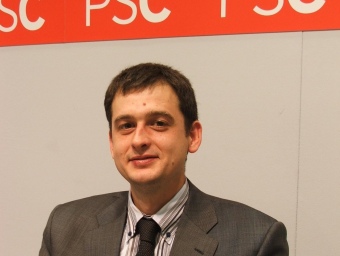 Gerard Gracià, cap de llista del PSC a Paüls.