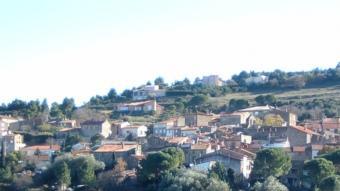 Vista general del poble Llauró. AJUNTAMENT DE LLAURÓ