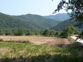 Una imatge dels terrenys de Can Comes, on es proposa ubicar la nova planta. R.E