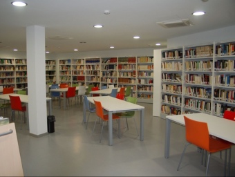 Imatge de la nova biblioteca municipal de Banyeres de Mariola. B. SILVESTRE