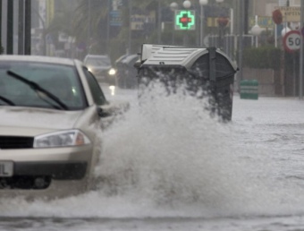Inundacions a Cambrils, per les fortes plujes a la demarcació de Tarragona TJERK VAN DER MEULEN