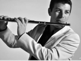 Guillem Escorihuela està considerat com a un bon solista de flauta. CEDIDA